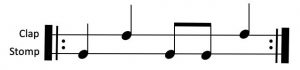 Body percussion B section