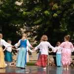 family folk dance night