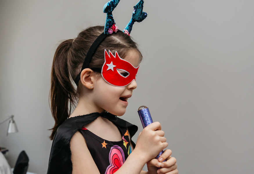 masked musician